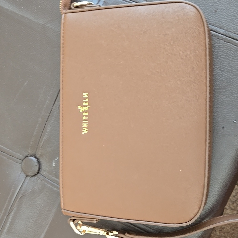 White Elm Ara Convertible Crossbody Purse Coffee